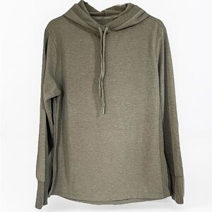 Rbx Women’s Large Hoodie Green Long Sleeve Athleisure Sweatshirt Pullover